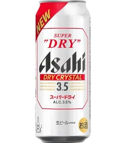 Amazon.co.jp: アサヒ スーパードライ ドライクリスタル 500ml 缶 24本